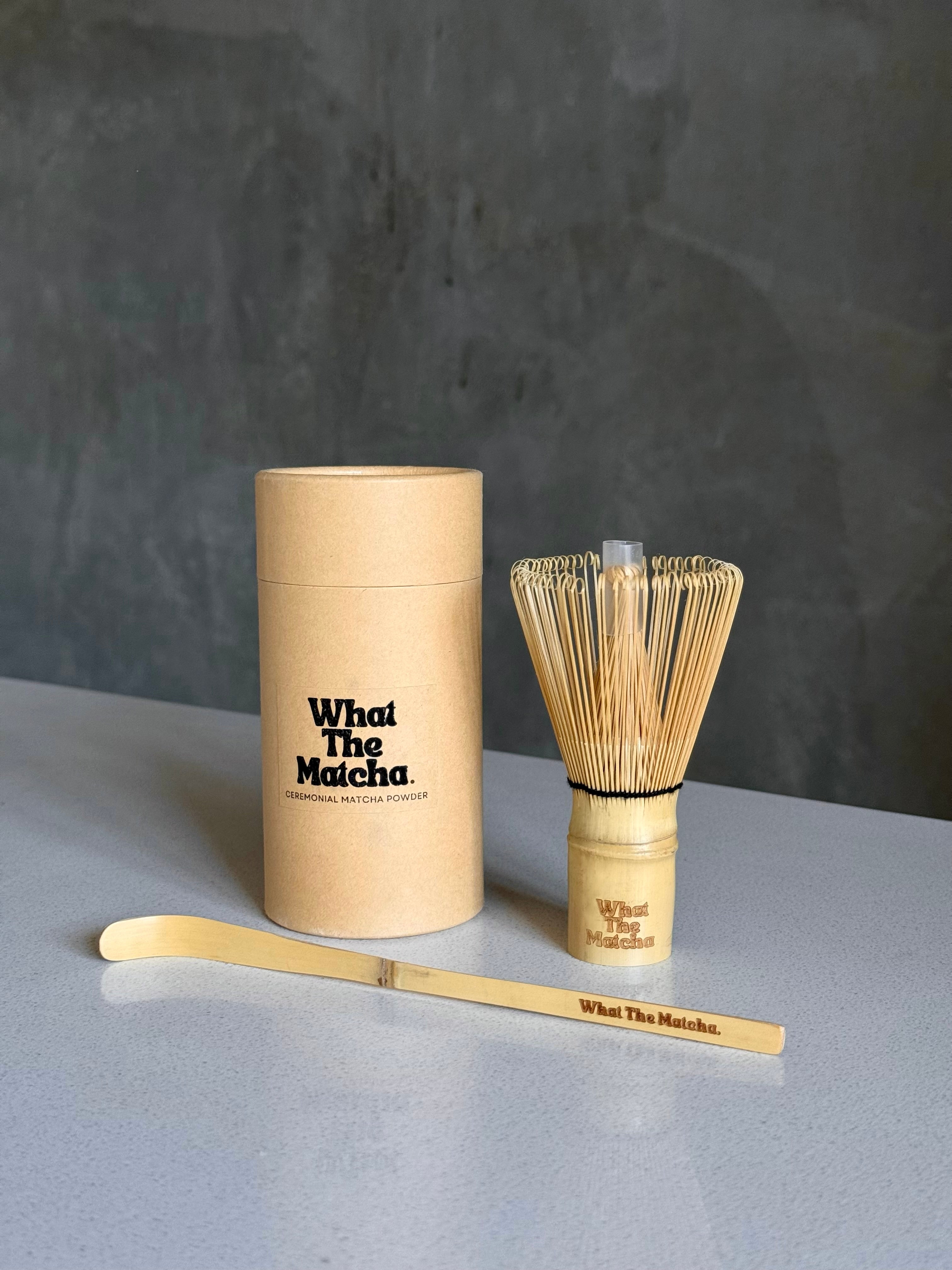 Bamboo Whisk And Spoon Set